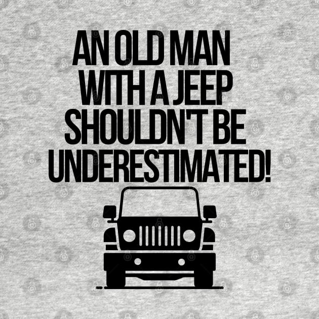 An old man with a jeep shouldn't be underestimated. by mksjr